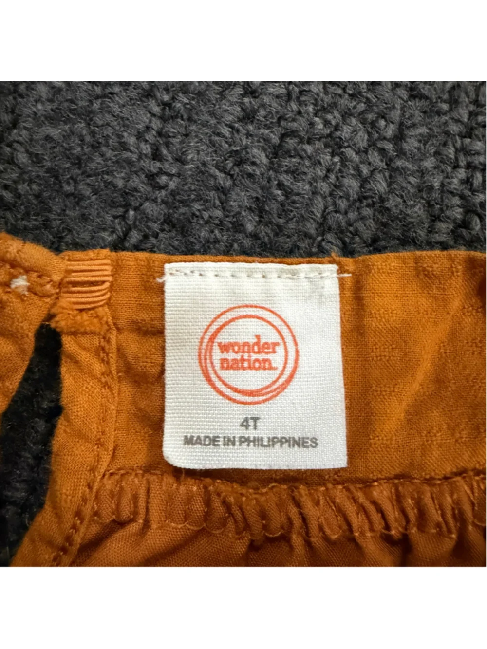 Girls The Children's Place & 2-Piece Set Wonder Nation Size 4T Orange Pink
